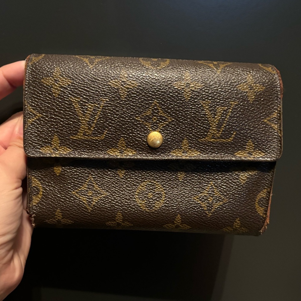 Louis Vuitton Monogram Porte Tresor Etuit Papier Trifold Wallet